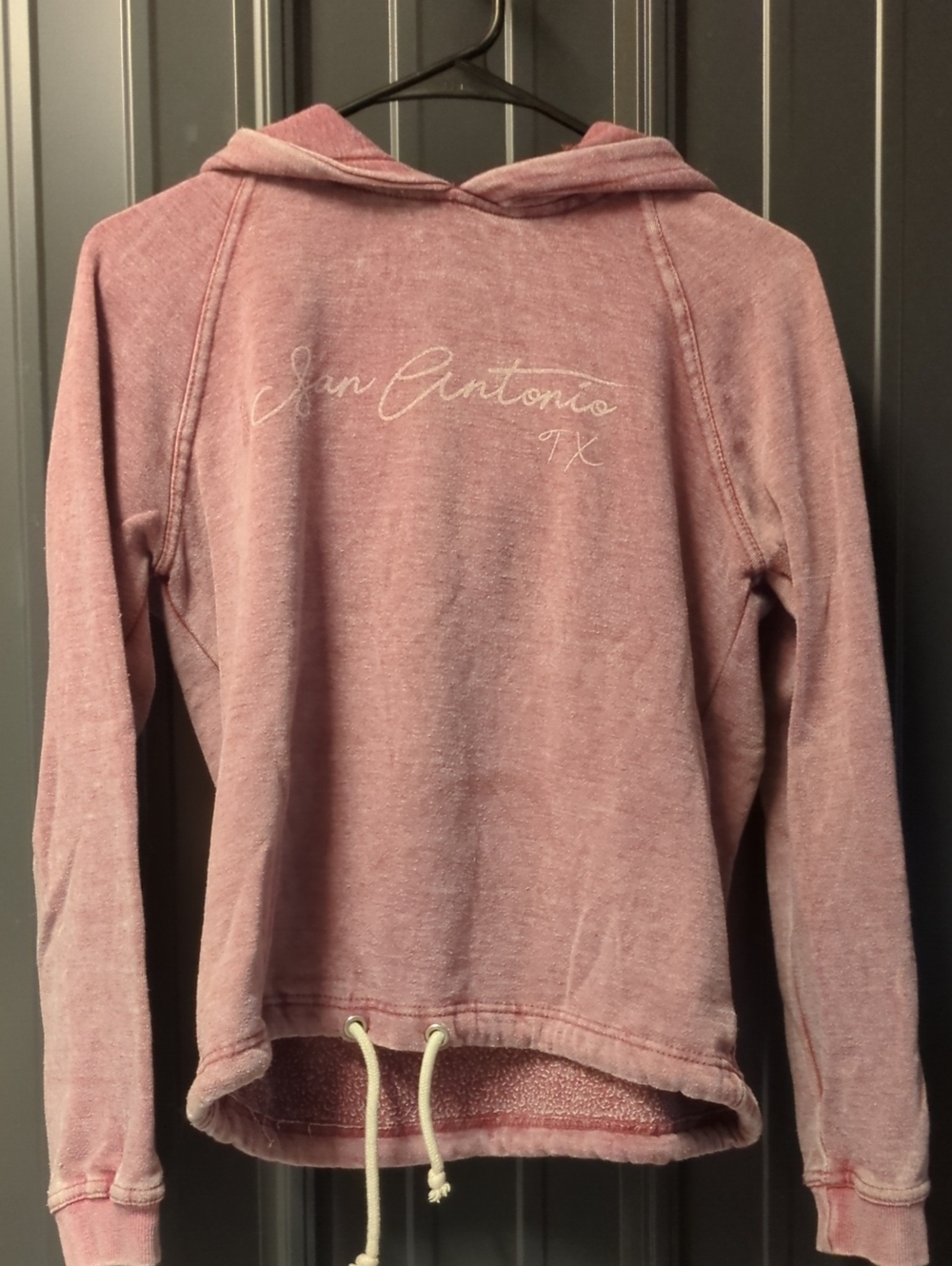 San Antonio Cropped Pullover Hoodie